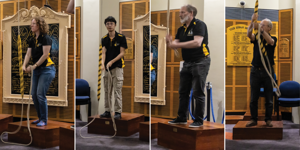 Four bell ringers